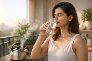 Benefits of drinking warm water on empty stomach:सुबह खाली पेट गुनगुना पानी पीने के 7 जबरदस्त लाभ जो आपकी सेहत बदल दें