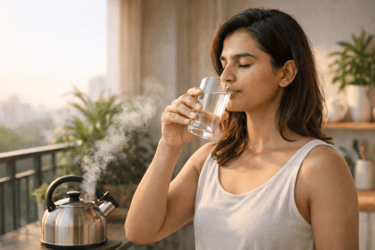 Benefits of drinking warm water on empty stomach in the morning