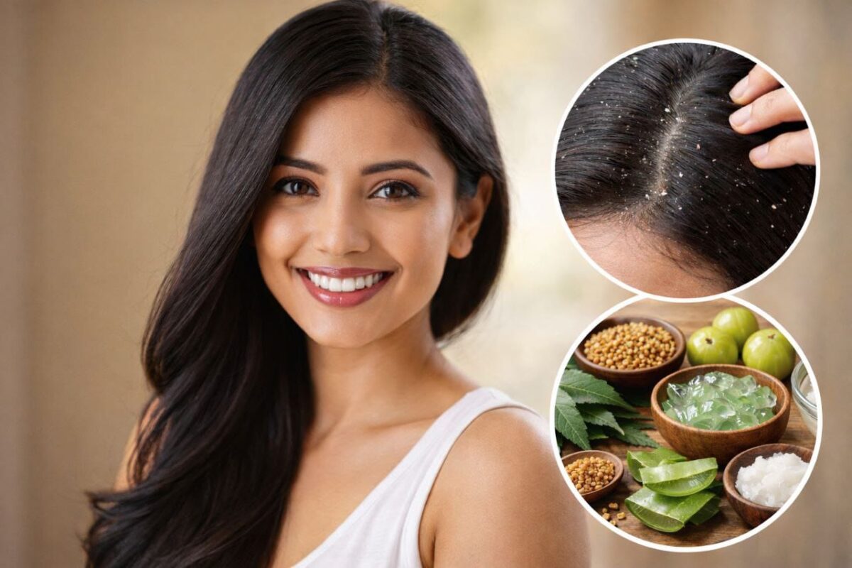 natural remedy for dandruff and hair fall ayurveda with neem amla aloe vera