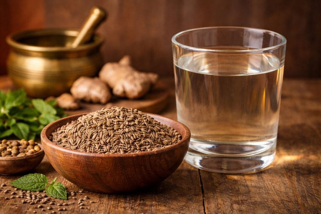 ajwain ayurvedic remedy for gas problem at night