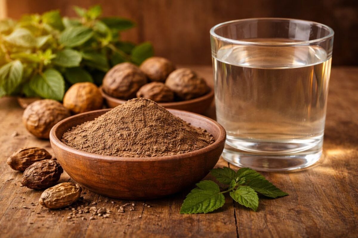 triphala churna best ayurvedic remedy for gas problem at night