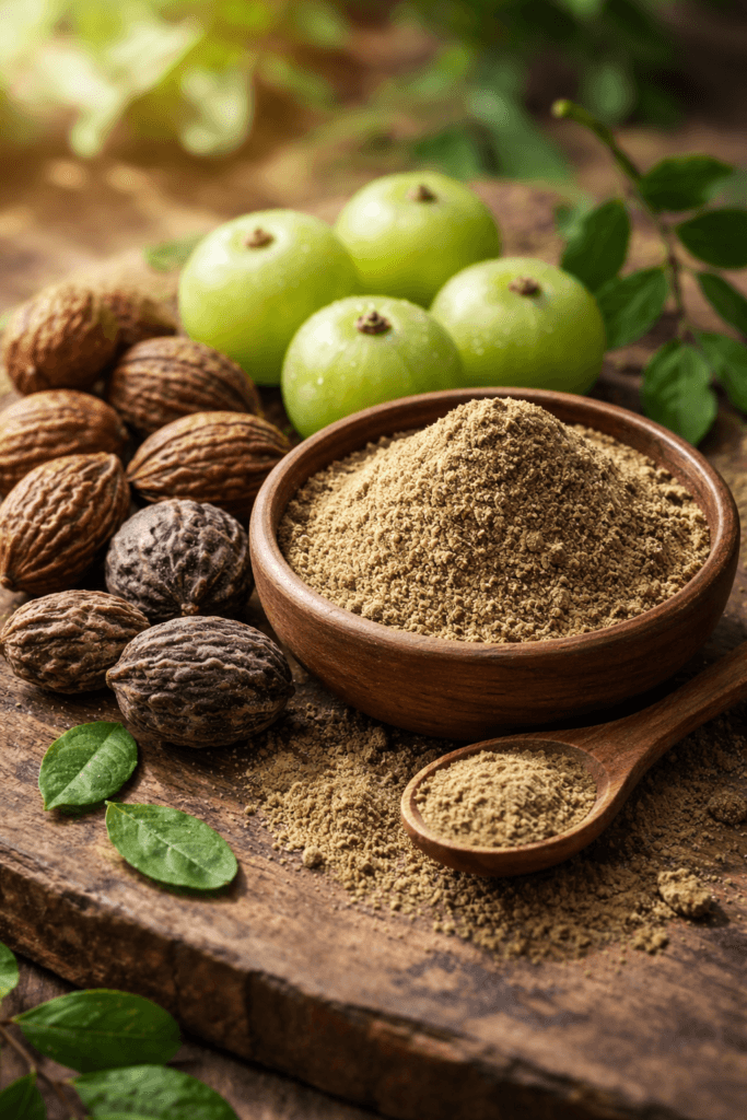 Best ayurvedic remedies for clean stomach me Triphala churna