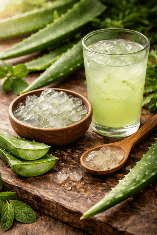 Best ayurvedic remedies for clean stomach ke liye Aloe Vera juice