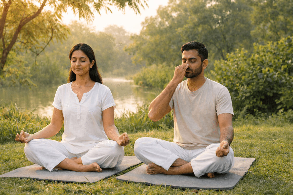 Natural Ways to Reduce Stress with Yoga and Pranayama for mental peace and stress free life