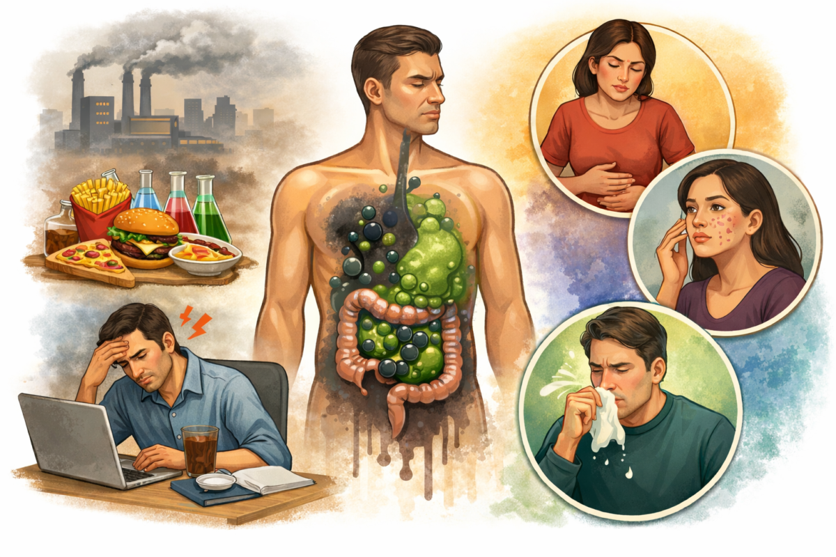 शरीर में गंदगी जमा होने के कारण ayurvedic detox plan for body cleansing at home emage