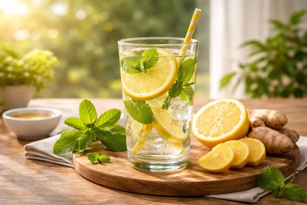 how to lose weight naturally at home without gym with fat burning drink lemon water