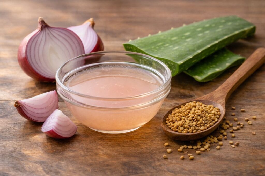 home remedies for hair growth naturally