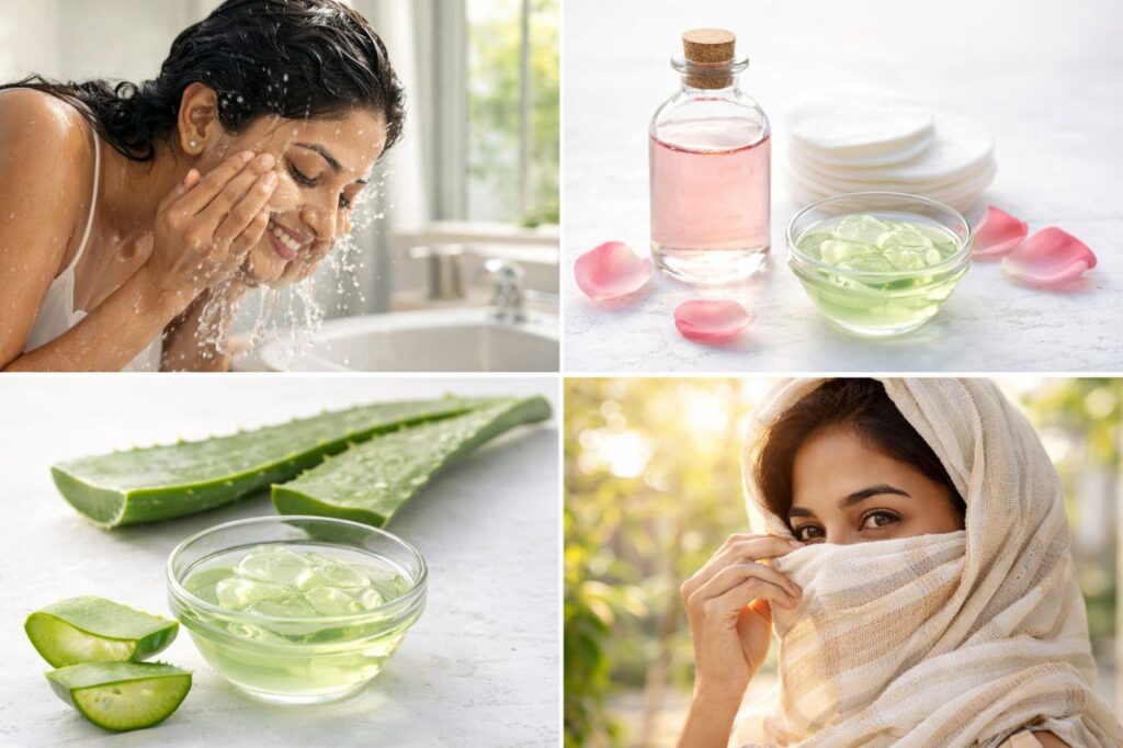 Morning Natural Skin Care Routine For Glowing Skin morning routine for glowing skin natural skin care at home