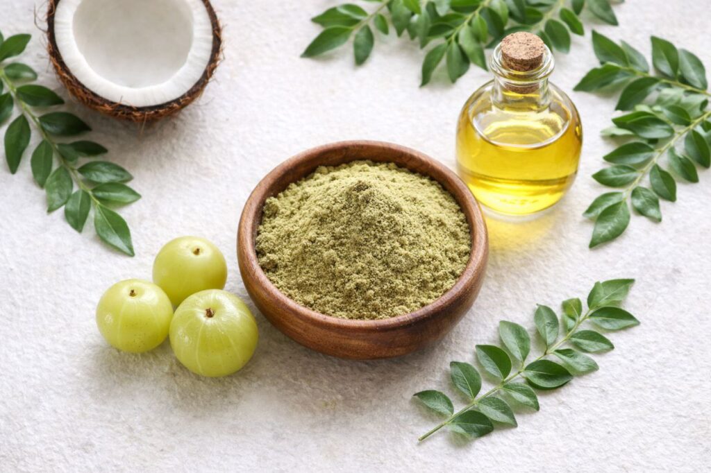 curry leaves oil for white hair black naturally
