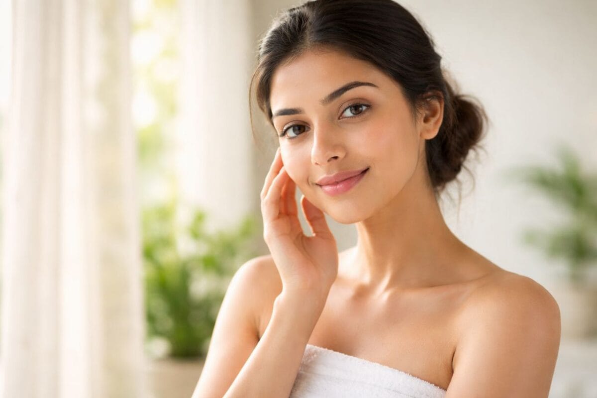 How to get clear skin naturally at home guide How to get clear skin naturally at home natural glowing skin routine