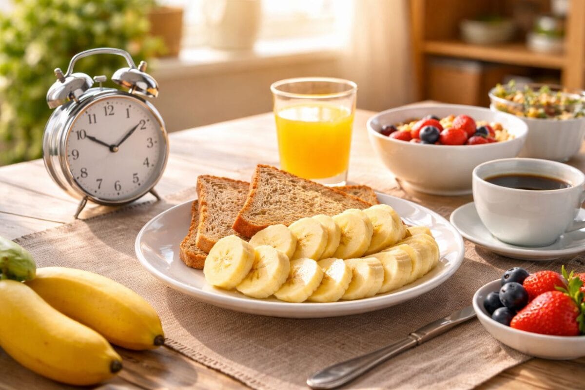 is banana good in morning empty stomach best time to eat banana