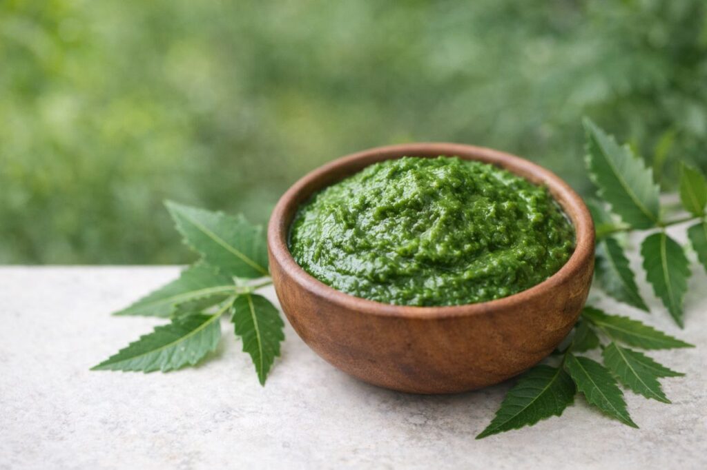 neem paste for acne scars ayurveda remedy