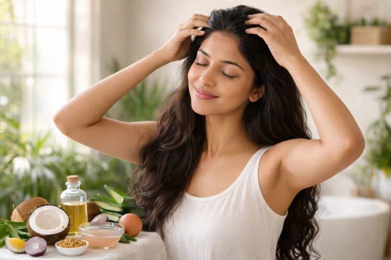 best natural hair care routine for hair growth at home