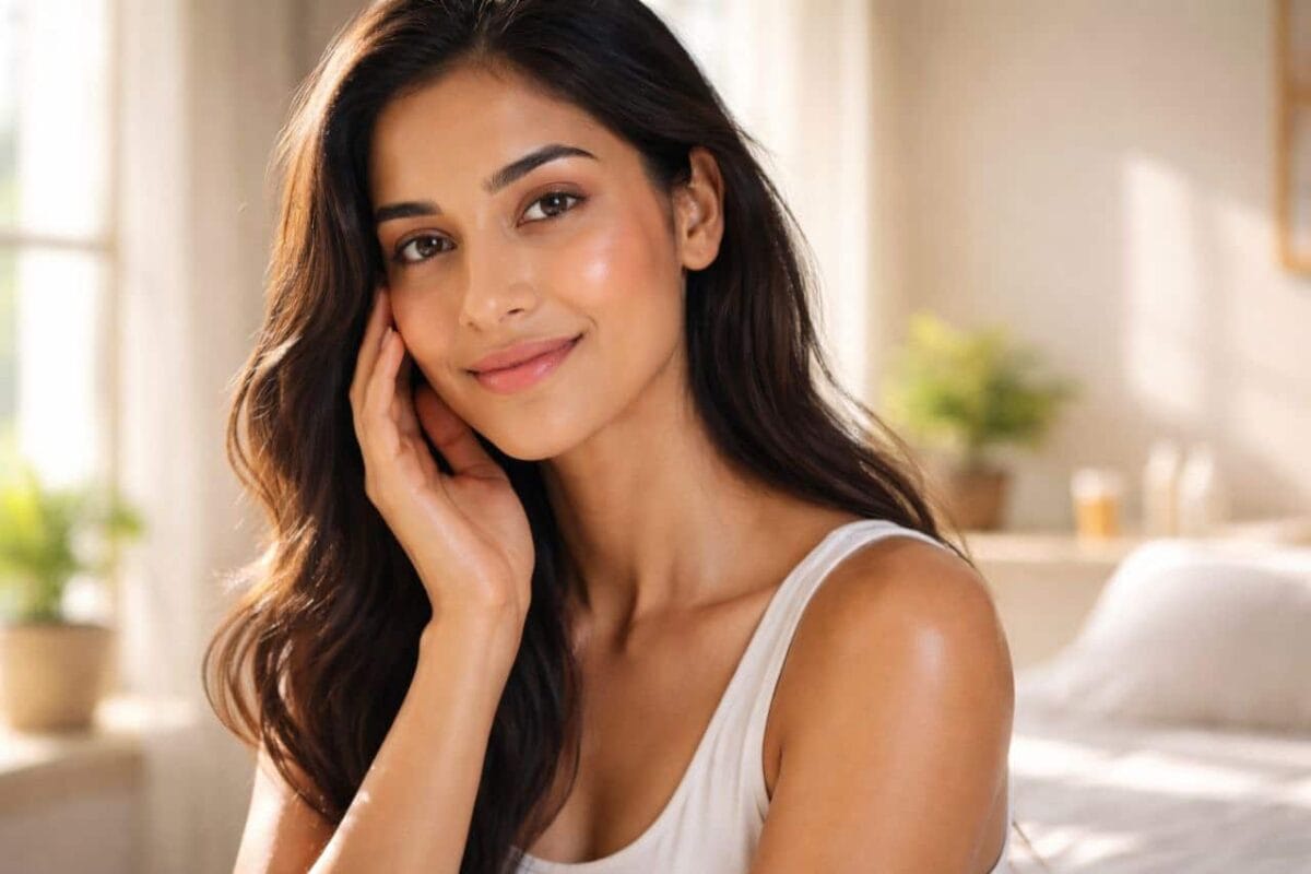 natural skincare routine without products for glowing skin