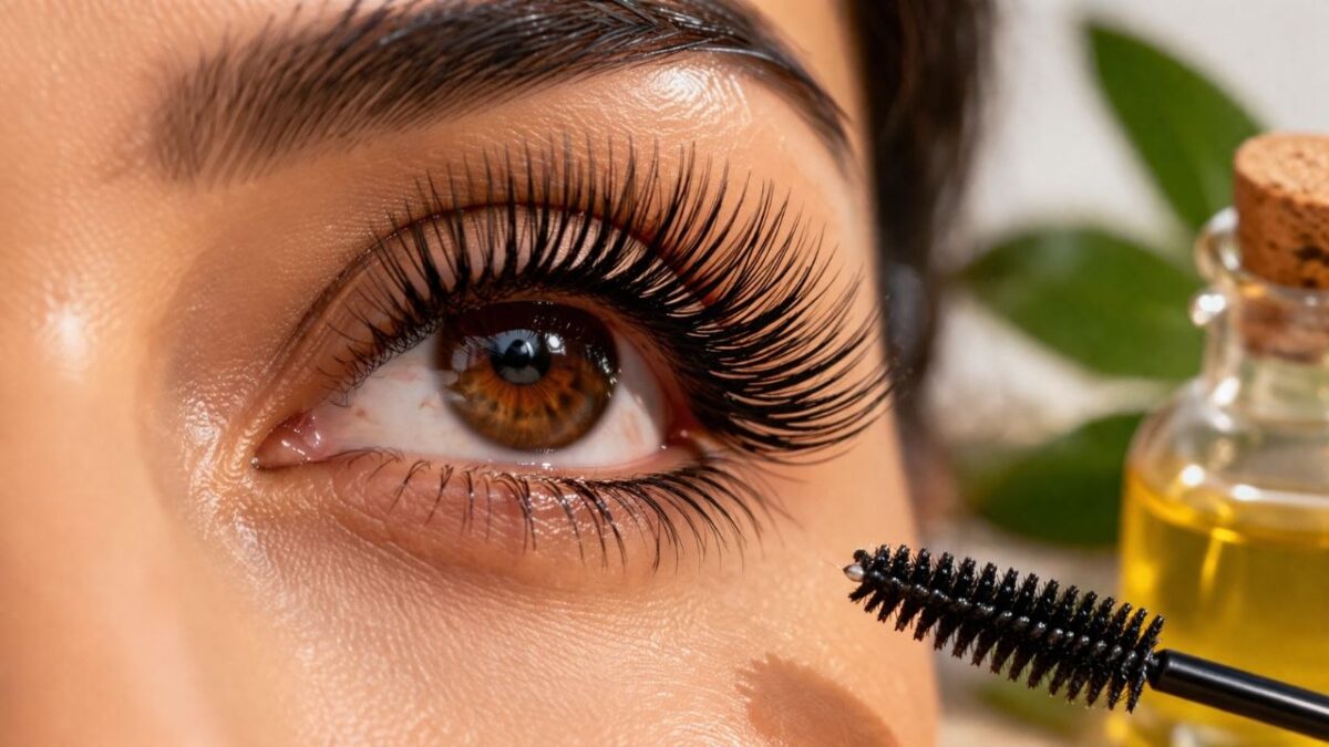 Benefits of Castor Oil for Thick Eyelashes castor oil eyelashes growth benefits thick lashes