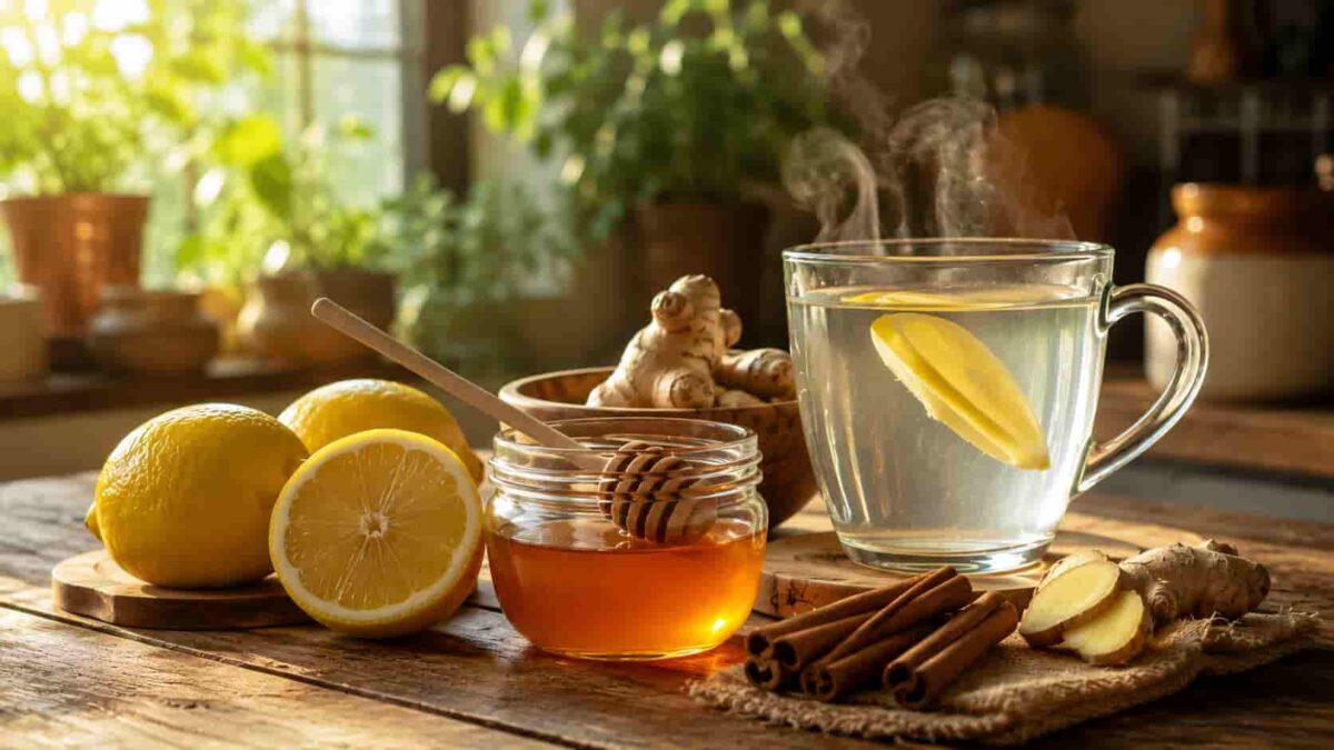 सुबह healthy routine follow करती महिला