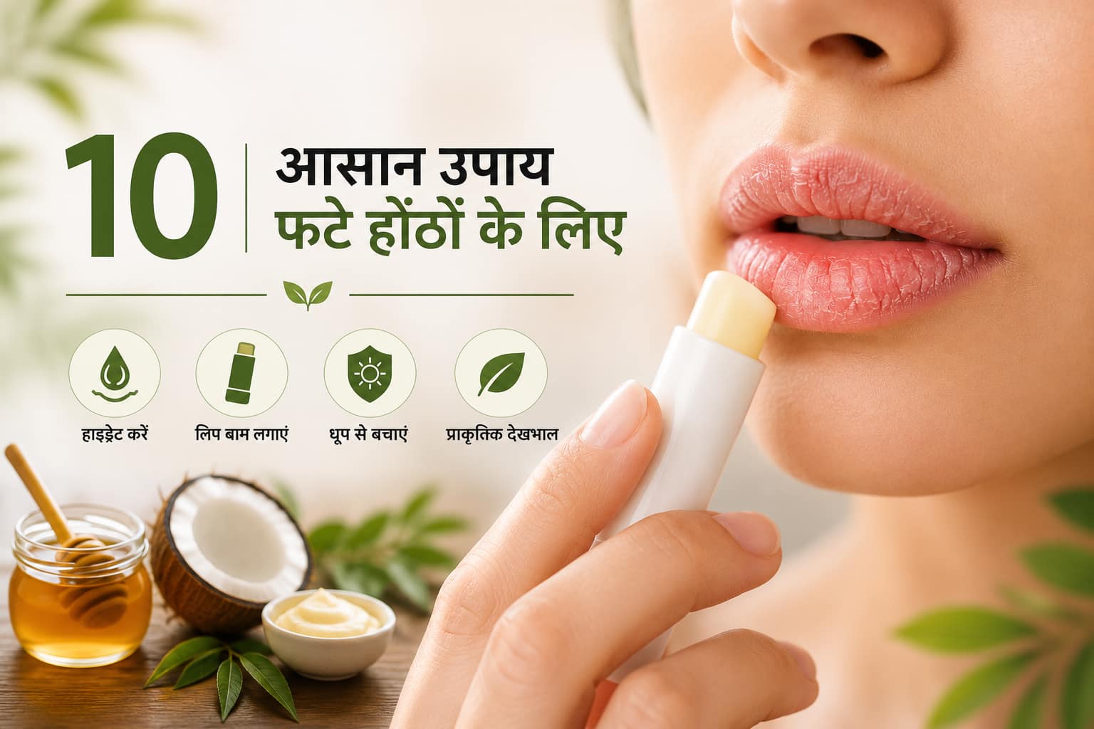 फटे होंठों को जल्दी ठीक कैसे करें? 10 असरदार उपाय जो सच में काम आते हैं