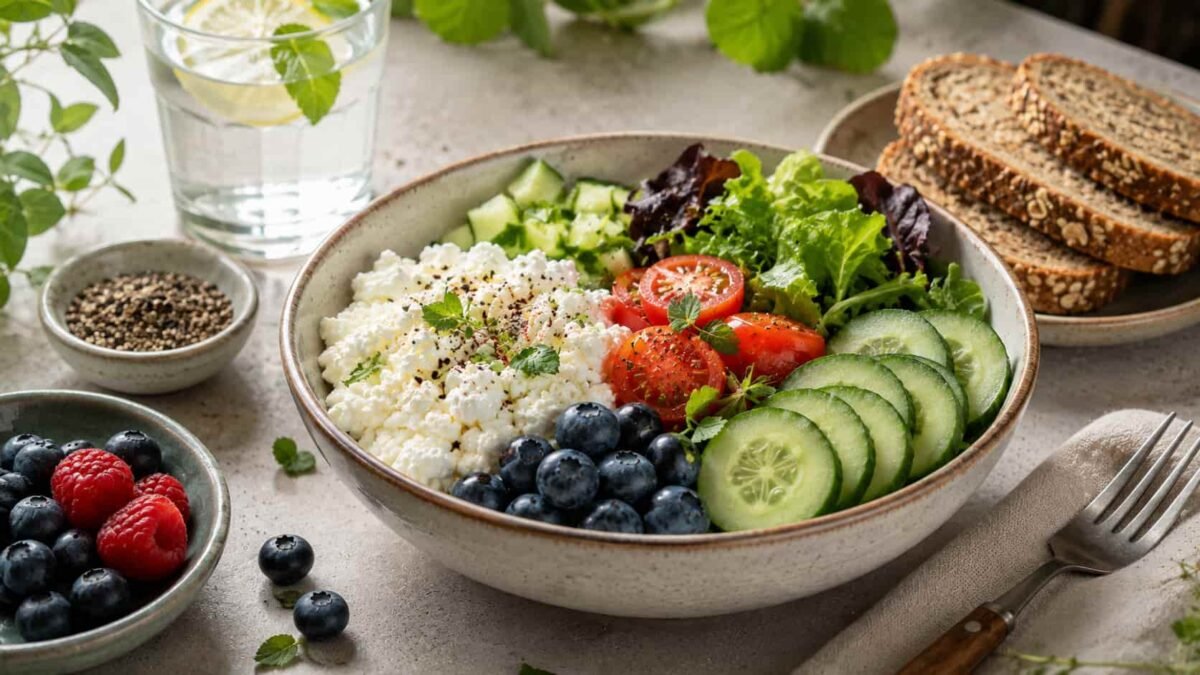 वजन नियंत्रित करने के लिए Cottage Cheese और सब्जियों से तैयार भोजन