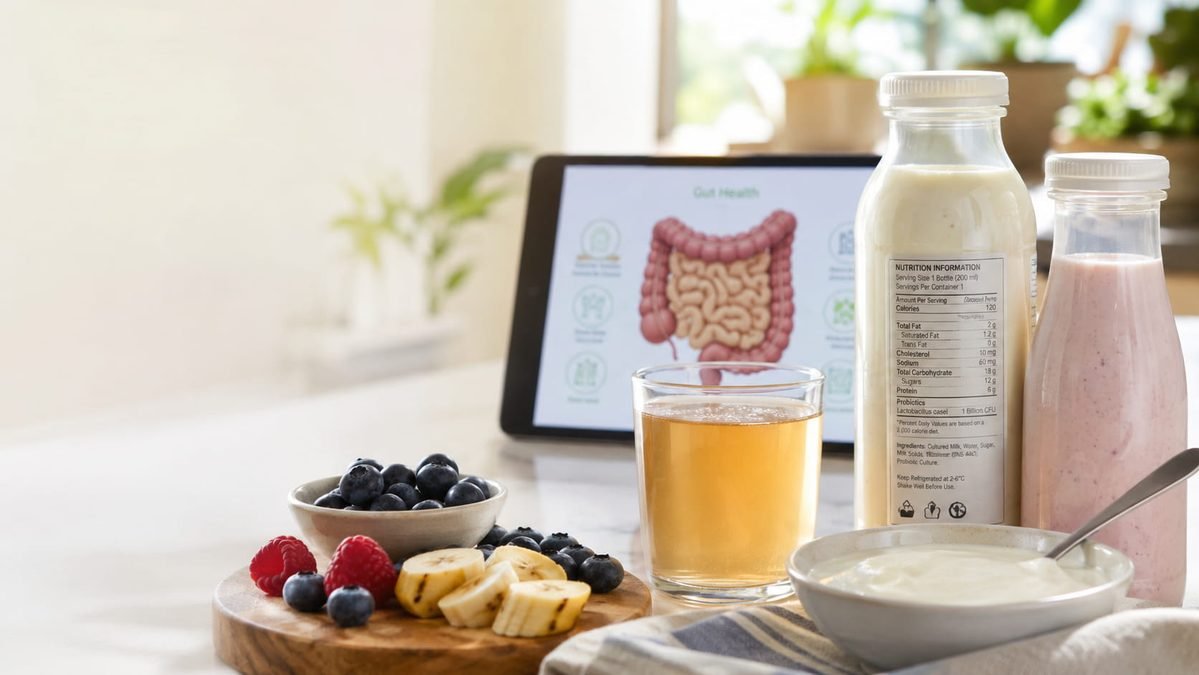 Probiotic Drinks for Gut Health के फायदे और खरीदने से पहले जरूरी बातें
