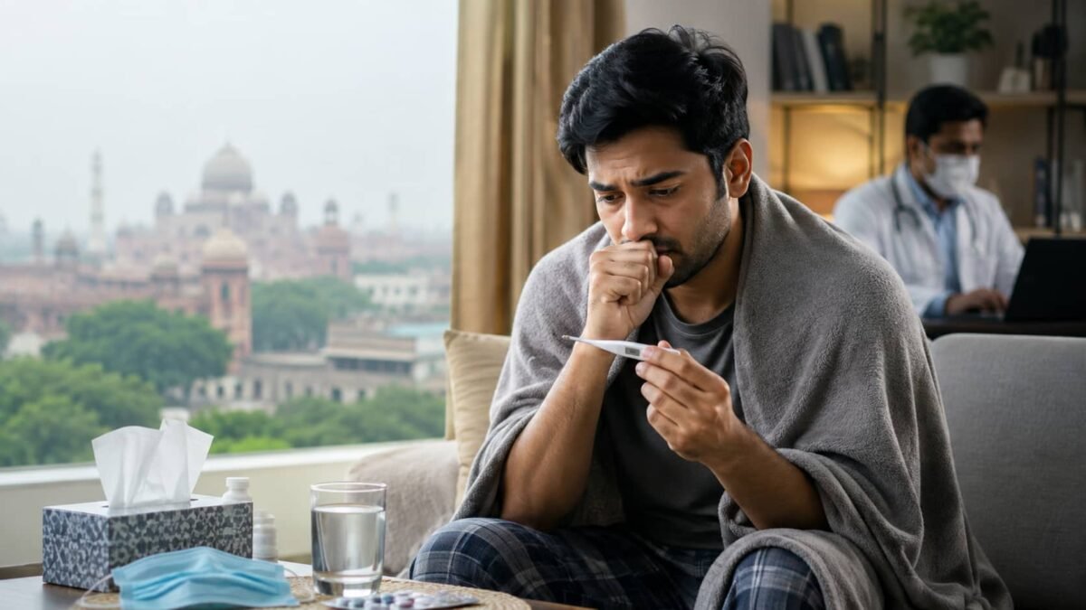 Swine Flu symptoms and H1N1 awareness in Delhi