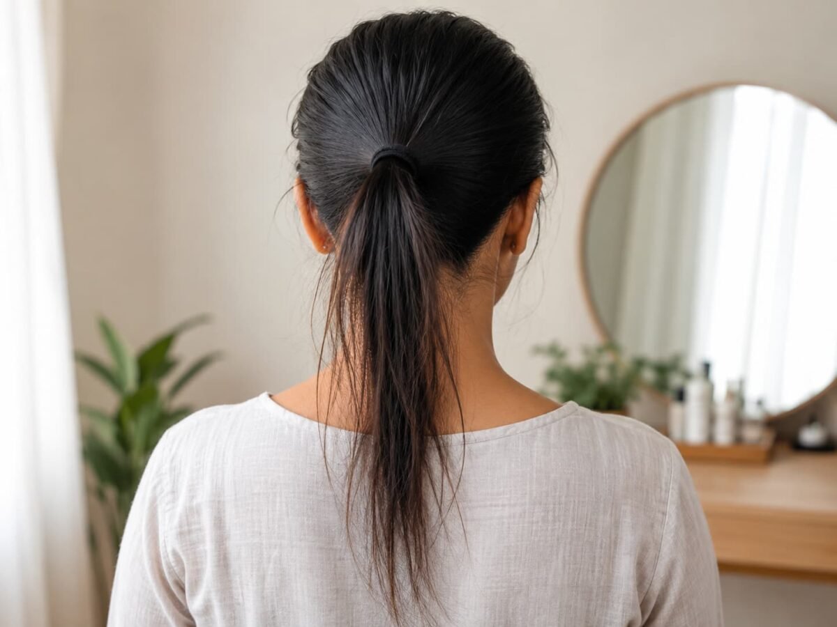 widening-hair-part-hair-fall-sign.webp बालों की घनत्व कम दिखाई देना