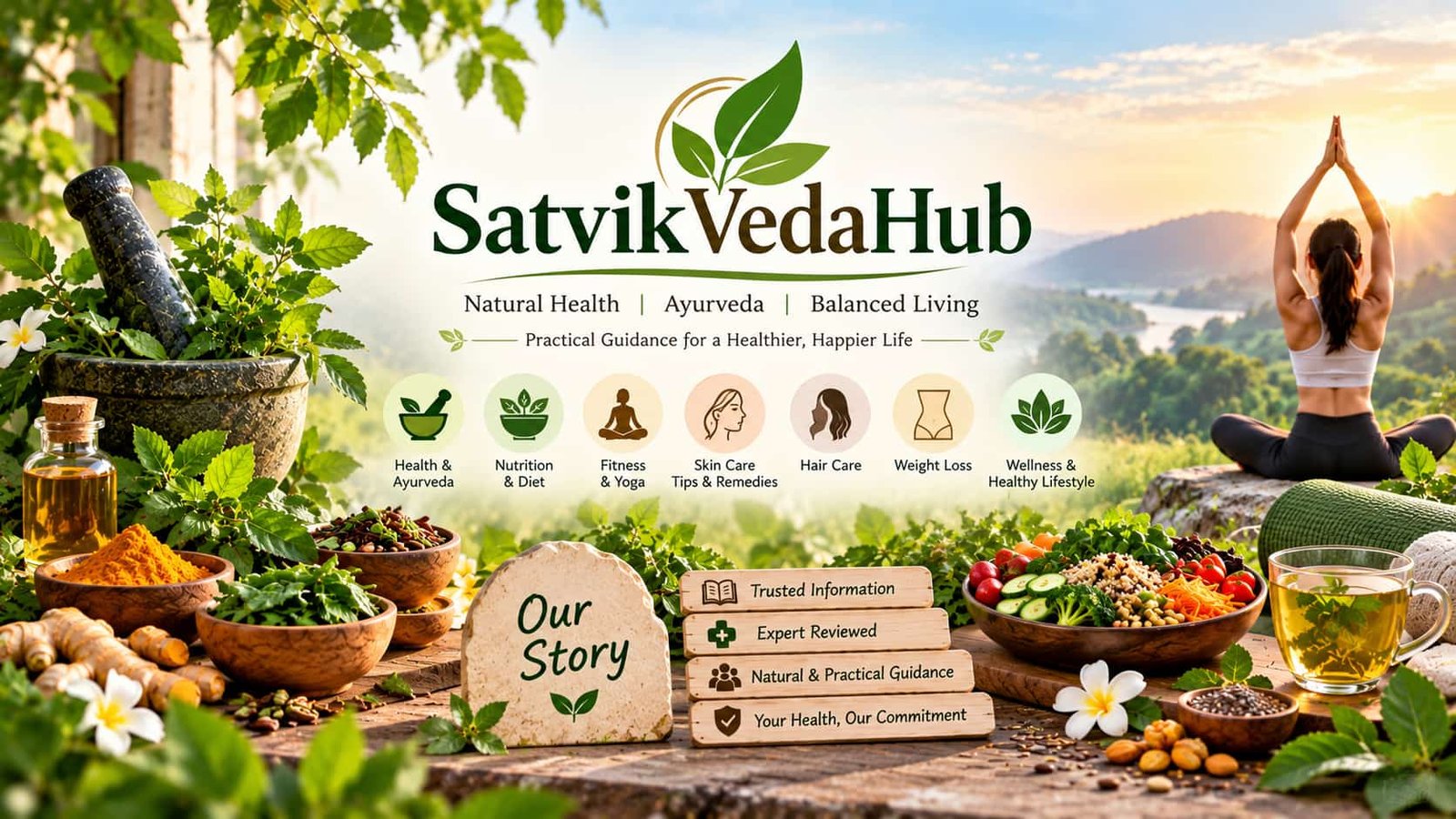 About Us – SatvikVedaHub health, Ayurveda and wellness