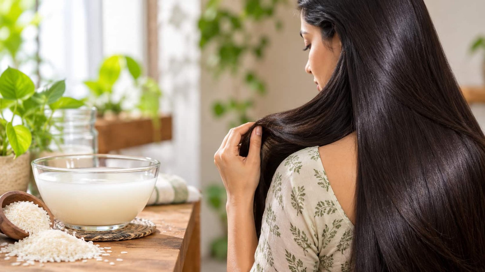 Rice Water Hair Pack: क्या सच में बाल लंबे होते हैं या सिर्फ Shine आती है?