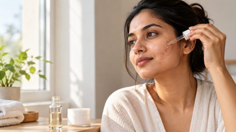 पिंपल के बाद रह गया भूरा निशान: क्या Azelaic Acid Serum मदद करेगा?